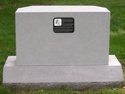 Blank Gravestone